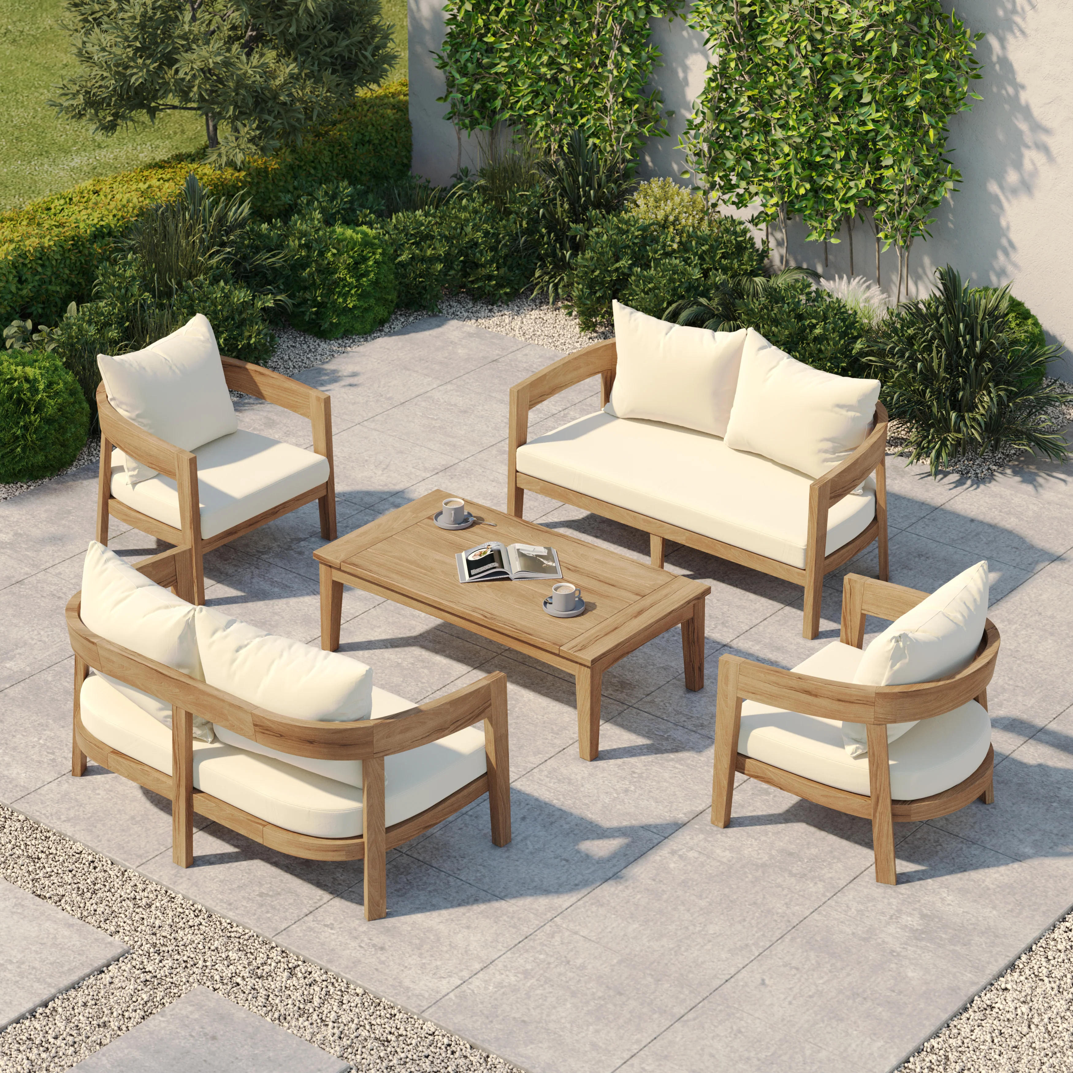 Teak Garden Sofa Sets